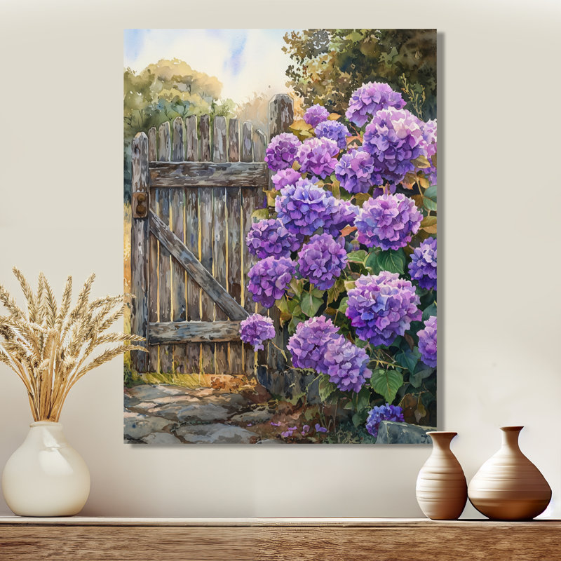 Alayna - Floral Wall Art, H 20 po x l 12 po, Toile tendue, Ne s’applique pas