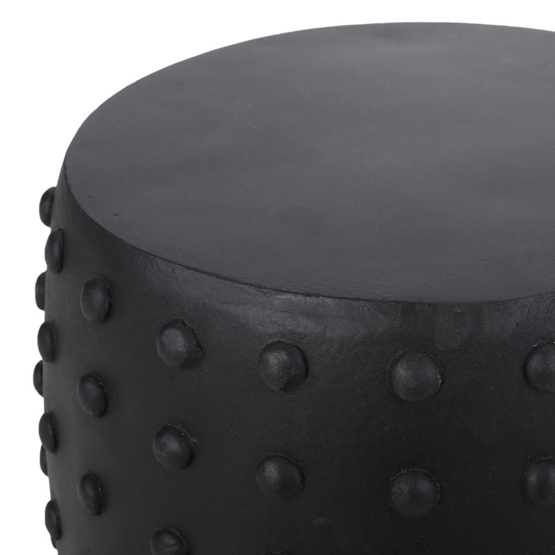Table d'appoint d'extérieur en béton léger