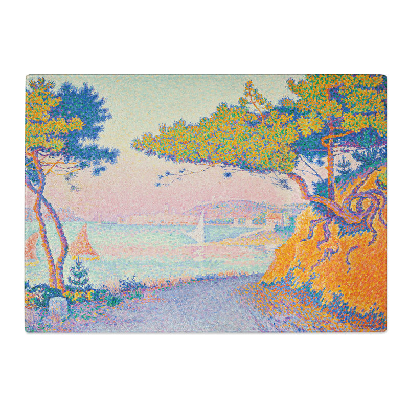 Golfe Juan by Paul Signac Chopping Board, 0.4cm H x 20cm W x 28.5cm L