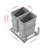Open Pull Out Trash Can-100790297