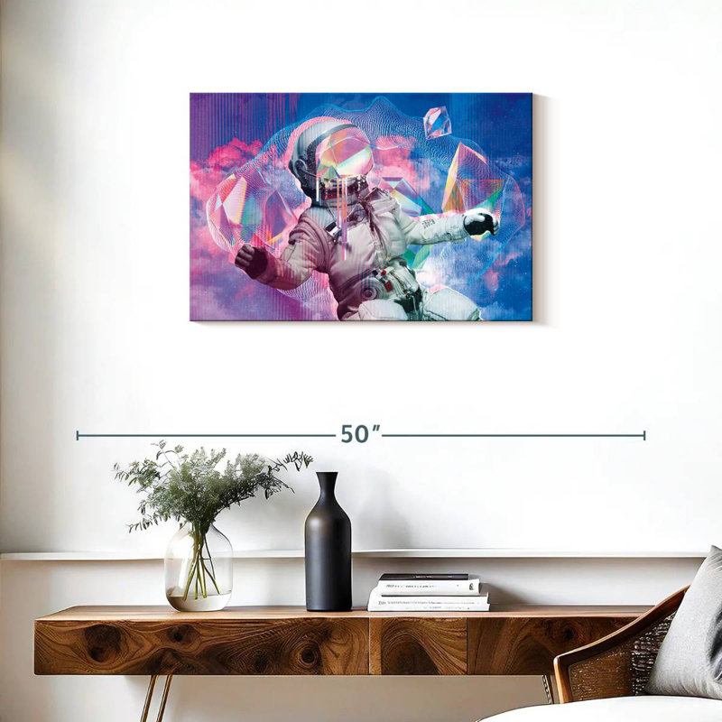 Oberle Retro Floating Astronaut
