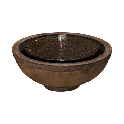 Cirrus Concrete Garden Terrace Fountain