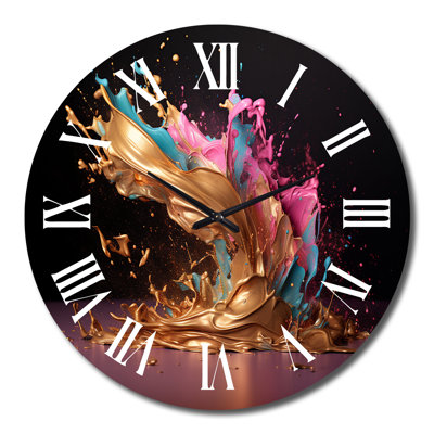 Metal Wall Clock