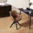 Hayek Upholstered Swivel Armchair-387612651-387612661