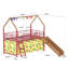Ensemble lit mezzanine simple avec glissade et rideau Jack Junior-1422776944