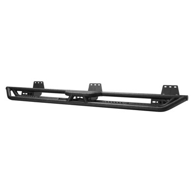 Running Boards, 6 Inches Side Steps Compatible with 2019-2025 Dodge Ram 1500 Crew Cab, Black Carbon Steel Nerf Bars, 550 lbs Load Capacity, Wide Non-Slip Hollow Surface with Rustproof Coating