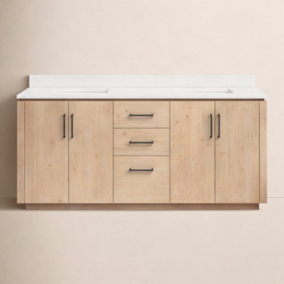 Cloverfield 72'' Double Bathroom Vanity