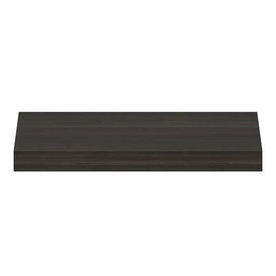 Floating Shelves for Wall, 9 x 24 Wall Shelf, Wall Mounted Floating Shelf with Invisible Brackets, 2-in Thick Shelf, for Bathroom, Living Room, Bedroom, Home Office, Tobacco Oak
