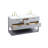 Felicity 60'' Double Bathroom Vanity with Engineered Marble Top-1313913763