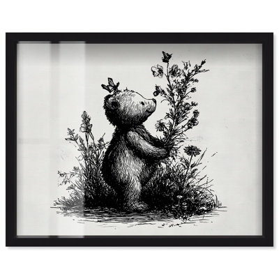 «Botanist Bear Shadowbox» par Art Remedy