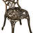 2 - Person Metal Patio Dining Set with Round Table-1518289006