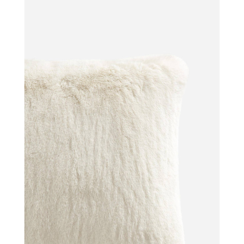 Square Pillow Cover & Insert, White