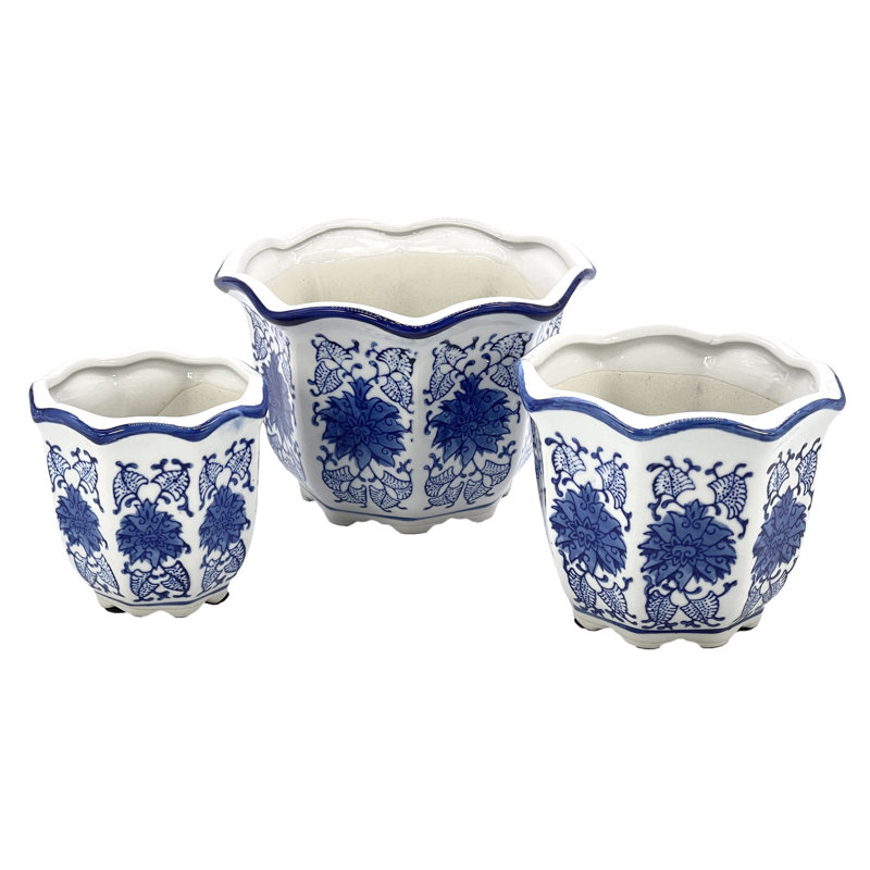 Pot de fleurs en céramique fait à la main