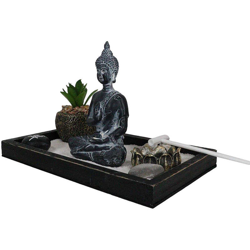 Moine bouddha en méditation
