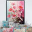 Fuchsia rose et pétales printaniers - Fuschia-1885609107-1918932359