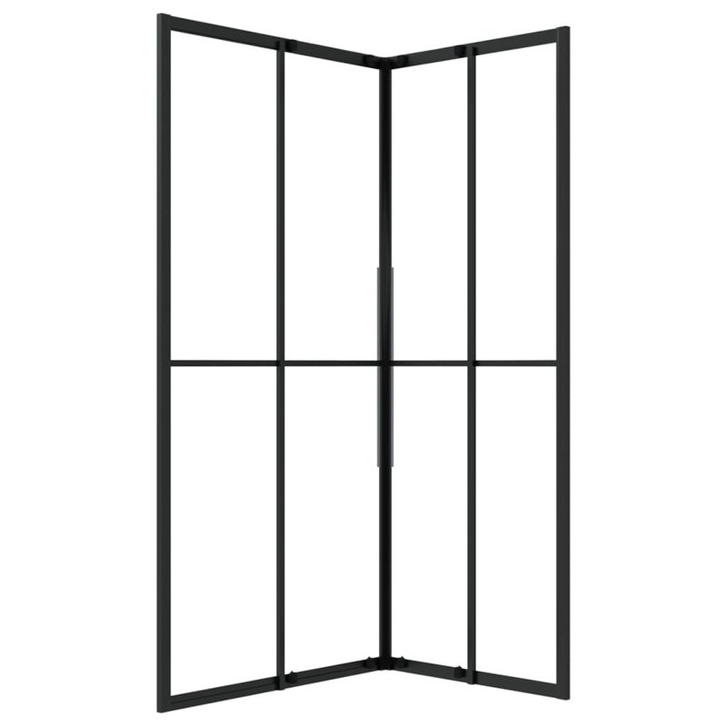 35.4'' W 70.9'' H Framed Rectangle Shower Enclosure