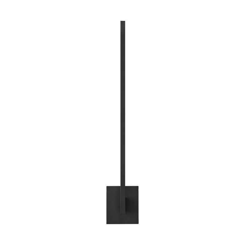 Klee 1 - Light LED Armed Sconce, Nightshade Black