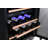 EdgeStar Dual Zone 23.5'' Built-In 46 Bottle Wine Refrigerator with Reversible Door