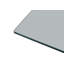 Glass Top Metal Base Dining Table