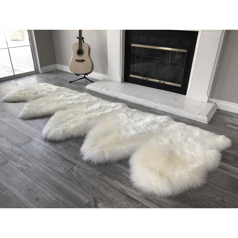 Amaranta Performance Sheepskin Indoor Rug, Novelty 3' x 8'6"