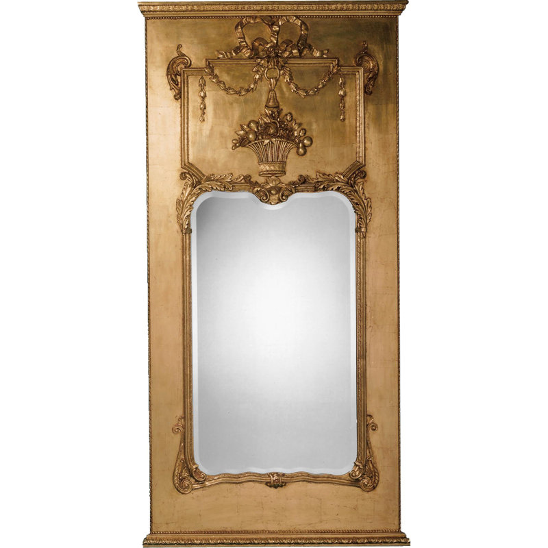 Flat Beveled Wall Mirror, 84" x 45"