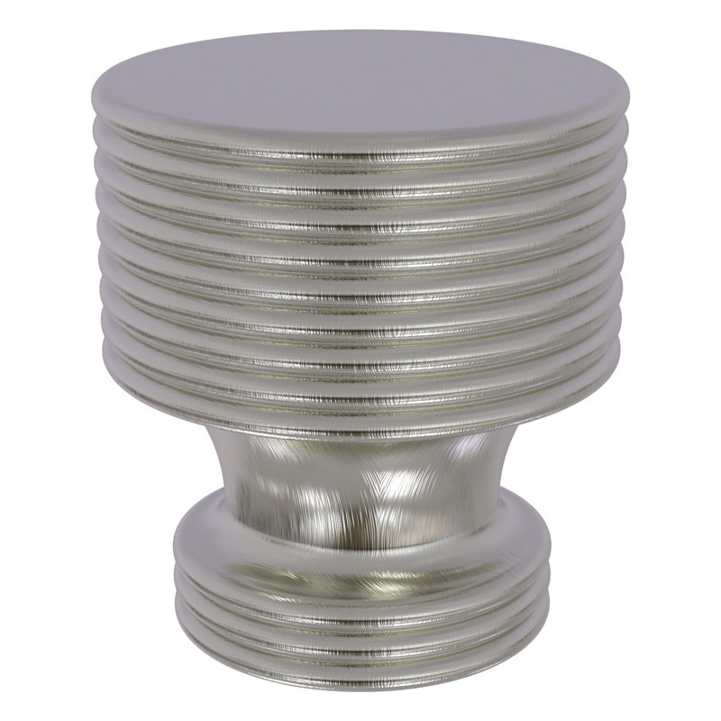 Poignée cylindrique de 1 po de diamètre Morosini, Nickel satiné