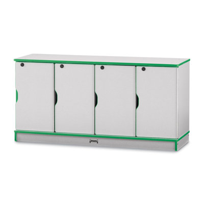 Rainbow Accents Stacking Lockable Lockers