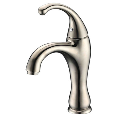 Single-Hole Single-handle Bathroom Faucet with Drain Assembly