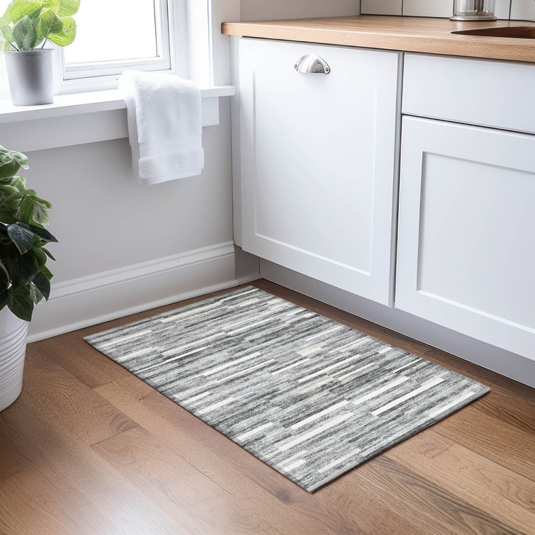 Malek Indoor/Outdoor Area Rug with Non-Slip Backing