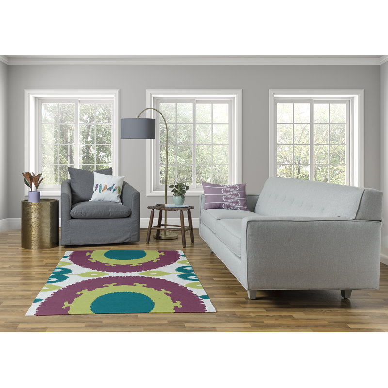 Orrin Chenille Oriental Indoor Rug, Rectangle 5' x 7'
