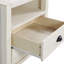 Ensemble de chambre à coucher 4 pièces Windsor avec lit simple à lattes et commode 6 tiroirs Windsor-87383883-87383880