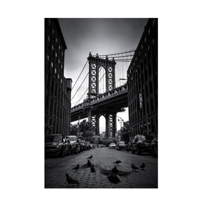 «Modern and Contemporary Dumbo - NYC On Canvas» par Catherine W, reproduction
