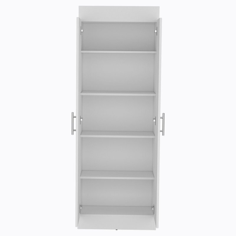 Pantry Cabinet Clinton, kitchen, White