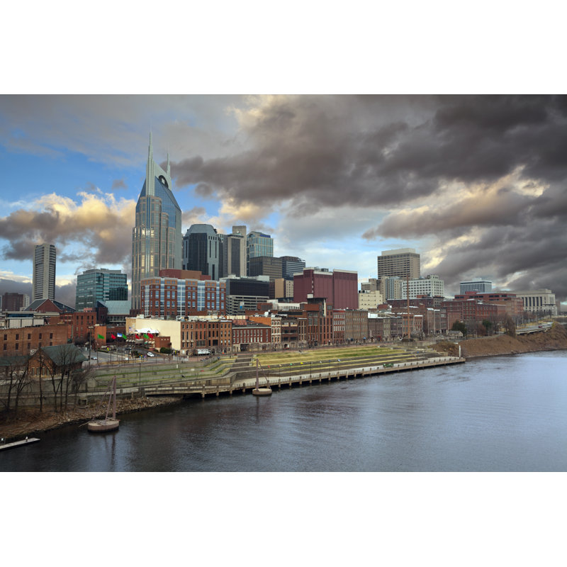 Nashville by RudyBalasko - Wrapped Canvas Print, 61cm H x 91cm W
