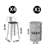Praxton Pedestal Dining Set-1696452735