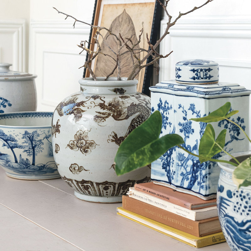 Porcelain Floor Vase