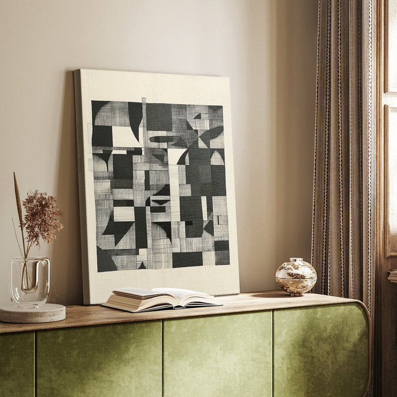 Série ABSTRACT DCCCL XXXIX - Cavas de galerie sur mesure, H 48 po x l 32 po