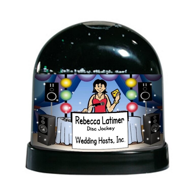 The Holiday Aisle® Personalized Ntt Cartoon Caricature Snow Globe Gift ...