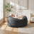 Large 6-Foot Memory Foam Bean Bag Sofa with Removable Flannel Cover Adaptable Lounge Chair and Guest Bed with Pressure-Relieving Support-1845729282-1845731131