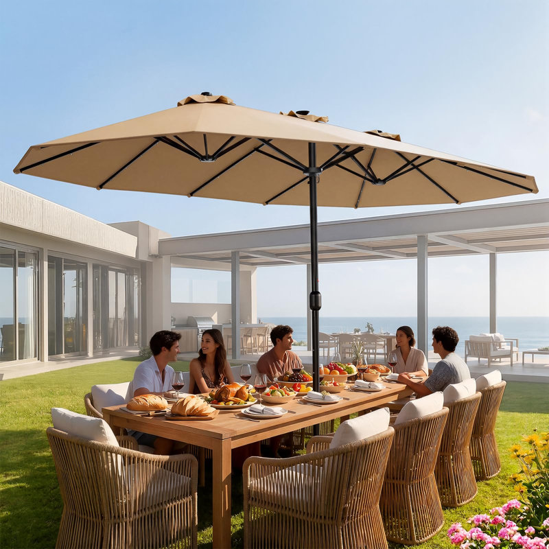 Parasol de patio 15 pi