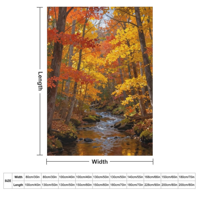 Jeté en flanelle rouge d'automne rouge, couverture douce et chaude pour le canapé-lit du salon, 50 x 60 po