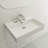 BOCCHI Milano 18.31'' Fireclay Rectangular Bathroom Sink with Overflow-90558739-94265130