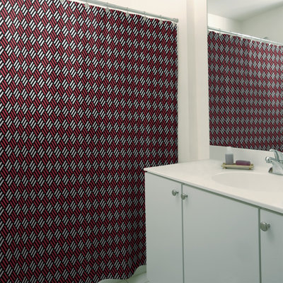 Rideau simple art déco