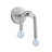 Steel Armed 2-Light Modern Wall Sconce-1740562003