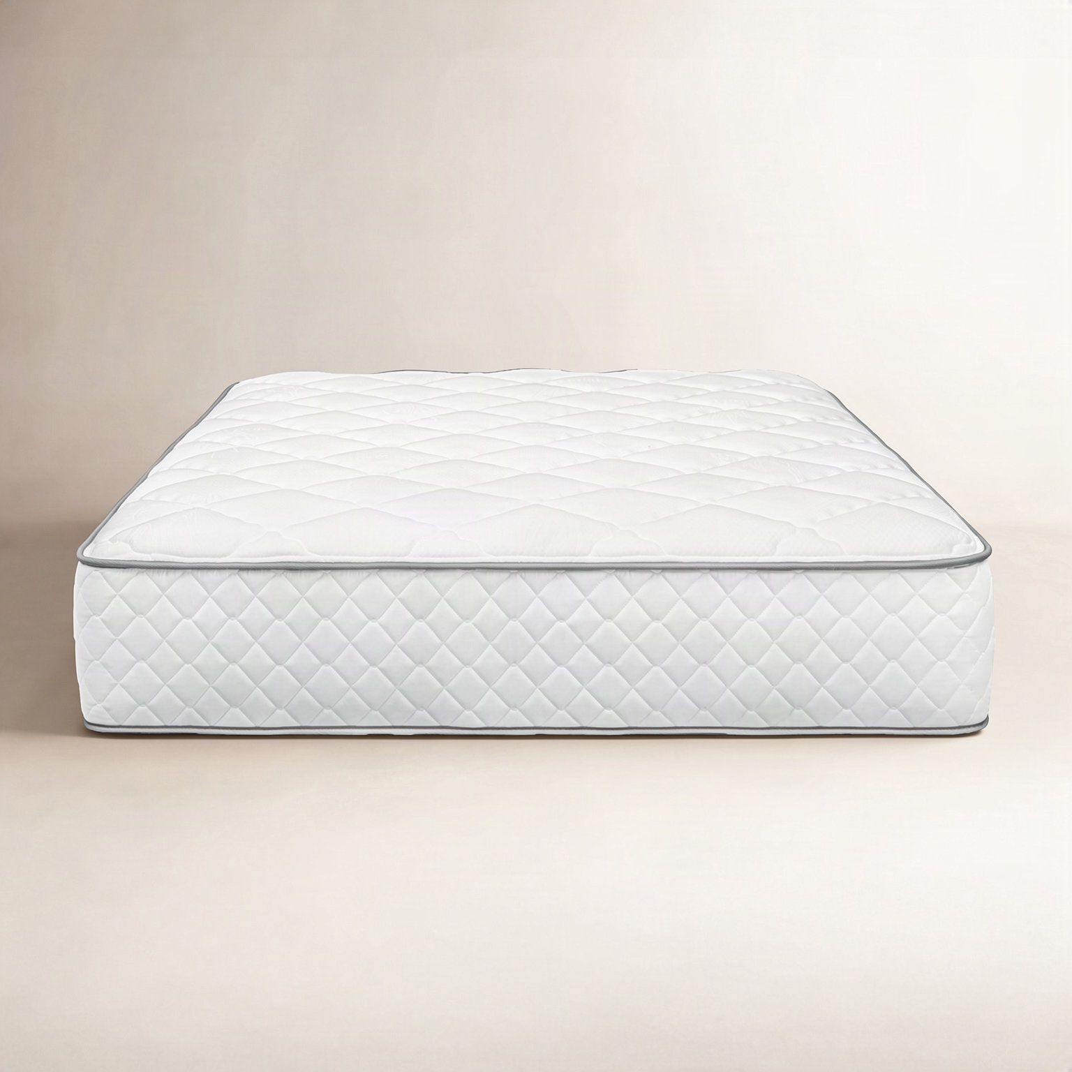 Brooklyn Bedding Firm Quilted Top Hybrid Mattress, Queen, 12"