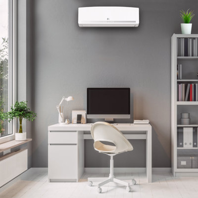 Perfect Aire 36000 BTU Ductless Mini Split Air Conditioner for 1500 Square Feet with Heater and Remote Included