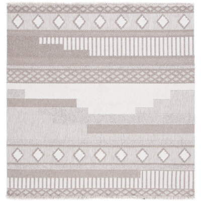 Lotus Geometric Indoor/Outdoor Rug