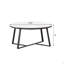 Table basse en faux marbre