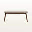 Ensemble de salle à manger en bois d'hévéa massif 6 pièces Chanlee, H 29,06 po x l 20,28 po x P 16,38 po Chanlee