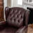 Aimee-Lea 31.5" Wide Genuine Leather Wing Chair Recliner-795717417